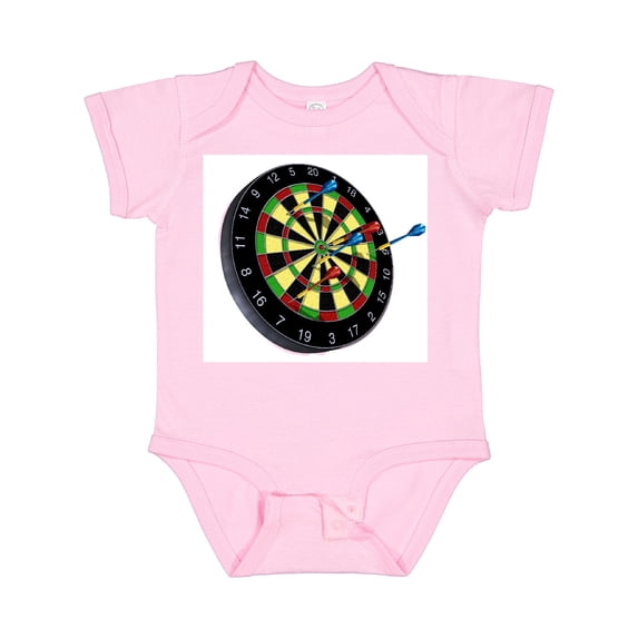 Inktastic Dart Board Boys or Girls Baby Bodysuit