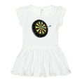 thumbnail image 1 of Inktastic Dart Board Girls Baby Dress, 1 of 5