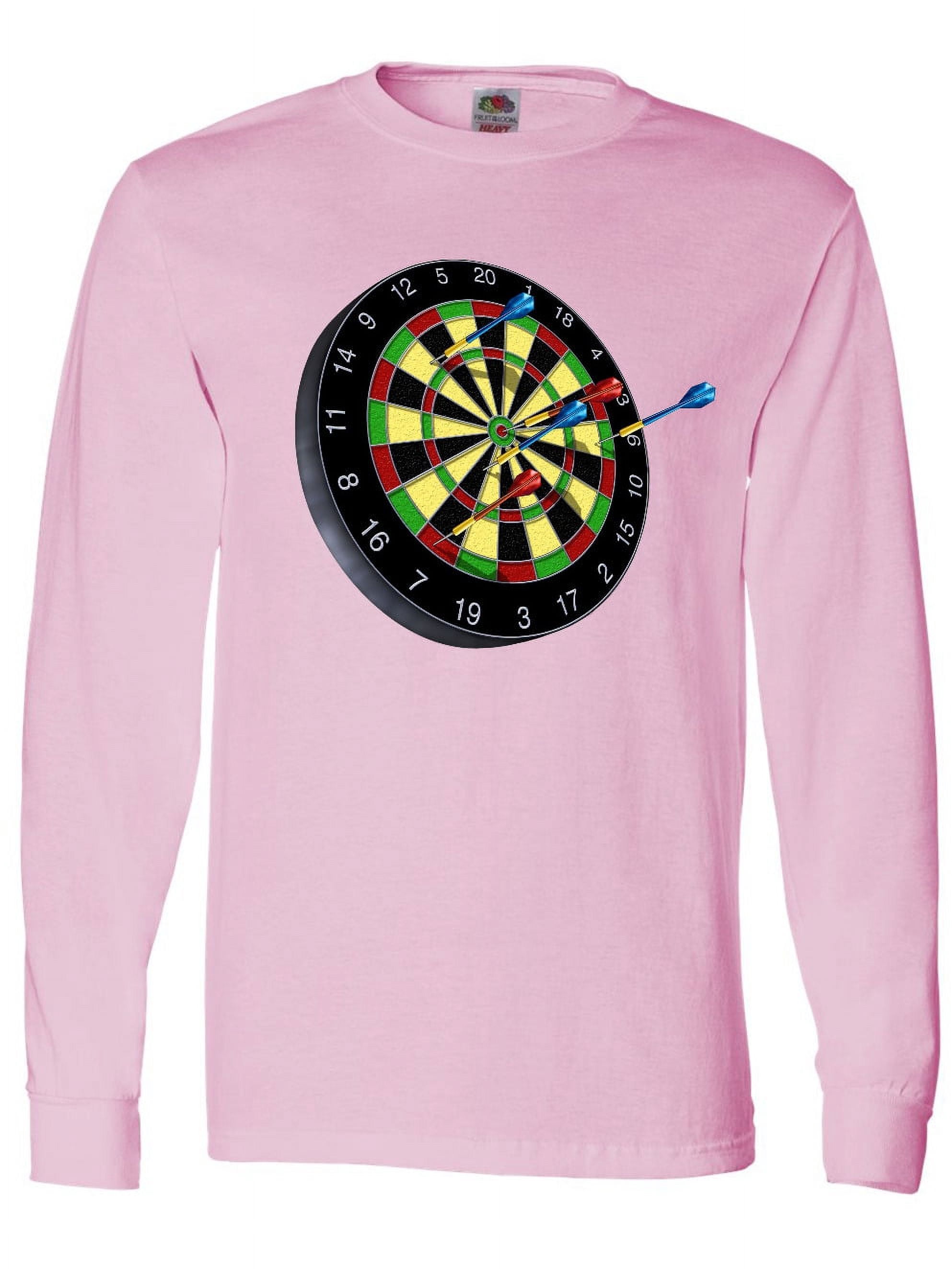 Inktastic Dart Board Long Sleeve T-Shirt