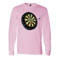 thumbnail image 1 of Inktastic Dart Board Long Sleeve T-Shirt, 1 of 5
