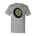 thumbnail image 1 of Inktastic Dart Board T-Shirt, 1 of 5