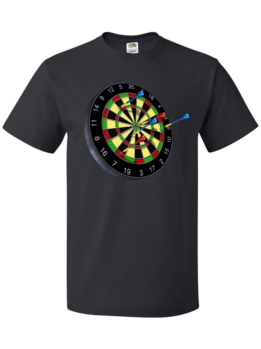 Inktastic Dart Board T-Shirt