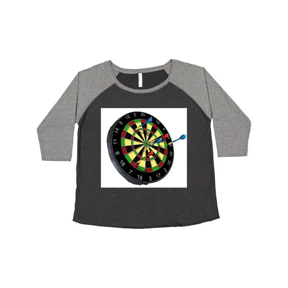 Inktastic Dart Board Women's Plus Size T-Shirt