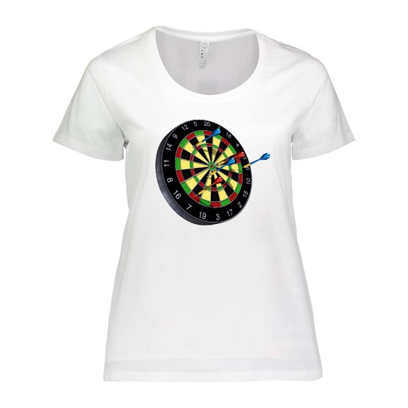 Inktastic Dart Board Women's Plus Size T-Shirt