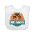 thumbnail image 1 of Inktastic Dauphin Island Alabama Vacation Boys or Girls Baby Bib, 1 of 4