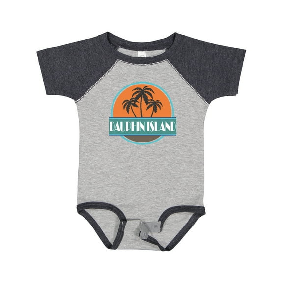 Inktastic Dauphin Island Alabama Vacation Boys or Girls Baby Bodysuit
