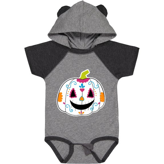 Inktastic Day Of The Dead Pumpkin Boys or Girls Baby Bodysuit
