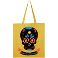 thumbnail image 1 of Inktastic Day Of The Dead Skull BLK Tote Bag, 1 of 3