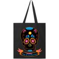 thumbnail image 1 of Inktastic Day Of The Dead Skull BLK Tote Bag, 1 of 3