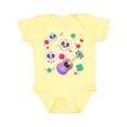 thumbnail image 1 of Inktastic Day of the Dead Owl Sugar Skulls and Guitar Boys or Girls Baby Bodysuit, 1 of 5