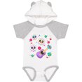 thumbnail image 1 of Inktastic Day of the Dead Owl Sugar Skulls and Guitar Boys or Girls Baby Bodysuit, 1 of 5
