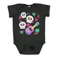 thumbnail image 1 of Inktastic Day of the Dead Owl Sugar Skulls and Guitar Boys or Girls Baby Bodysuit, 1 of 5