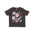 thumbnail image 1 of Inktastic Day of the Dead Owl Sugar Skulls and Guitar Boys or Girls Toddler T-Shirt, 1 of 5
