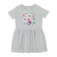 thumbnail image 1 of Inktastic Day of the Dead Owl Sugar Skulls and Guitar Girls Toddler Dress, 1 of 5