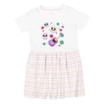 thumbnail image 1 of Inktastic Day of the Dead Owl Sugar Skulls and Guitar Girls Toddler Dress, 1 of 5