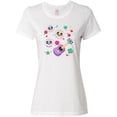 thumbnail image 1 of Inktastic Day of the Dead Owl Sugar Skulls and Guitar Women's T-Shirt, 1 of 5