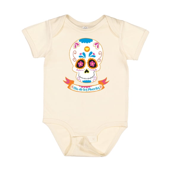 Inktastic Day of the Dead Skull Boys or Girls Baby Bodysuit