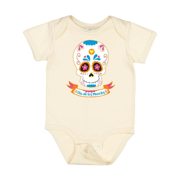 Inktastic Day of the Dead Skull Boys or Girls Baby Bodysuit