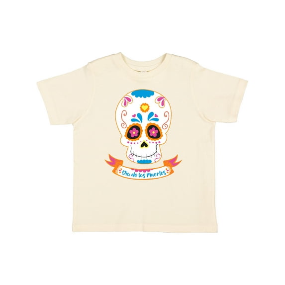 Inktastic Day of the Dead Skull Boys or Girls Toddler T-Shirt