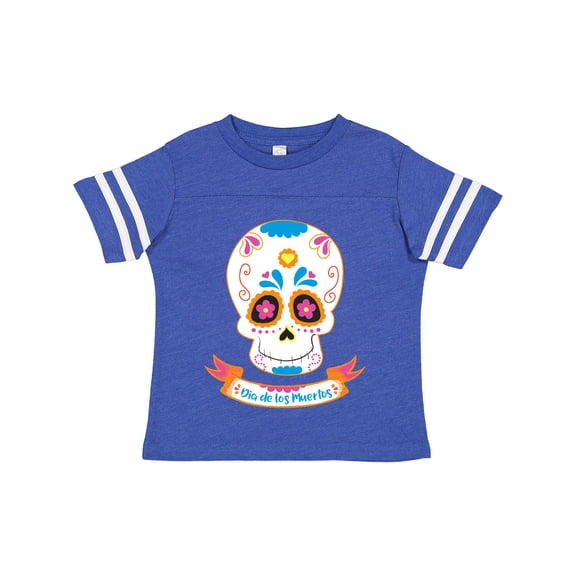 Inktastic Day of the Dead Skull Boys or Girls Toddler T-Shirt