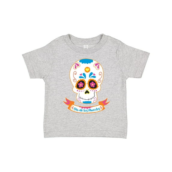 Inktastic Day of the Dead Skull Boys or Girls Toddler T-Shirt