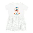 thumbnail image 1 of Inktastic Day of the Dead Skull Girls Toddler Dress, 1 of 5