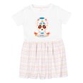 thumbnail image 1 of Inktastic Day of the Dead Skull Girls Toddler Dress, 1 of 5