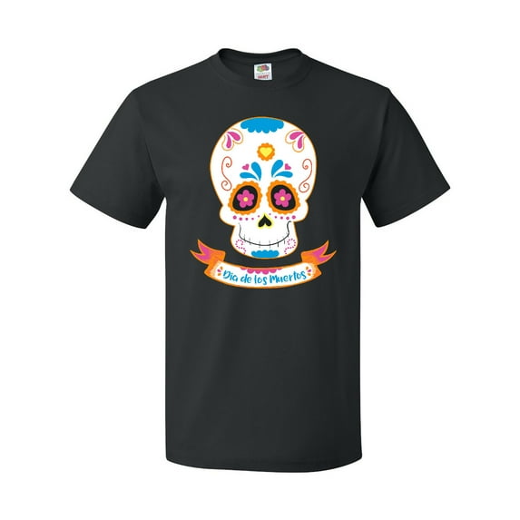 Inktastic Day of the Dead Skull T-Shirt