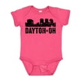 thumbnail image 1 of Inktastic Dayton Skyline Grunge Boys or Girls Baby Bodysuit, 1 of 5