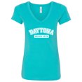 thumbnail image 1 of Inktastic Daytona Beach 1876 Women's V-Neck T-Shirt, 1 of 5