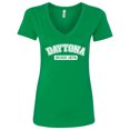 thumbnail image 1 of Inktastic Daytona Beach 1876 Women's V-Neck T-Shirt, 1 of 5