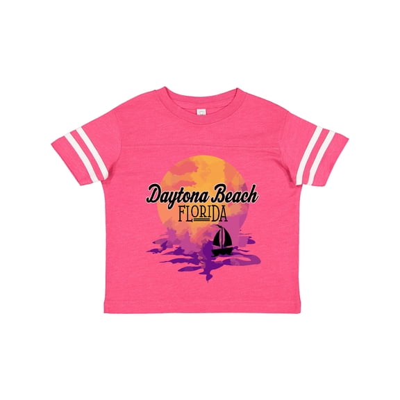 Inktastic Daytona Beach Florida Sunset Girls Toddler T-Shirt