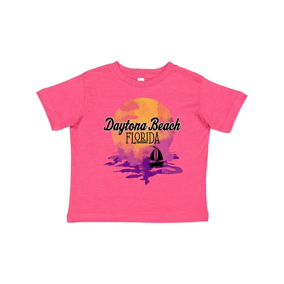 Inktastic Daytona Beach Florida Sunset Girls Toddler T-Shirt
