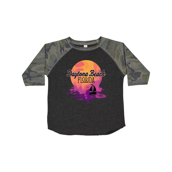 Inktastic Daytona Beach Florida Sunset Girls Toddler T-Shirt
