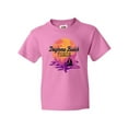 thumbnail image 1 of Inktastic Daytona Beach Florida Sunset Youth T-Shirt, 1 of 5