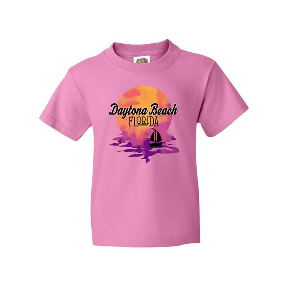 Inktastic Daytona Beach Florida Sunset Youth T-Shirt