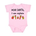 thumbnail image 1 of Inktastic Dear Santa, I Can Explain... Boys or Girls Baby Bodysuit, 1 of 5