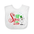 thumbnail image 1 of Inktastic Dear Santa I Can Explain Cute Snowman and Snowflakes Boys or Girls Baby Bib, 1 of 4