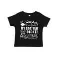 thumbnail image 1 of Inktastic Dear Santa, My Brother Did It Funny Christmas Boys or Girls Toddler T-Shirt, 1 of 5