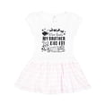 thumbnail image 1 of Inktastic Dear Santa, My Brother Did It Funny Christmas Girls Toddler Dress, 1 of 4