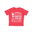 thumbnail image 1 of Inktastic Dear Santa, My Sister Did It Funny Christmas Boys or Girls Toddler T-Shirt, 1 of 4