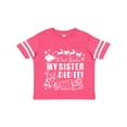 thumbnail image 1 of Inktastic Dear Santa, My Sister Did It Funny Christmas Boys or Girls Toddler T-Shirt, 1 of 5