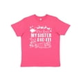 thumbnail image 1 of Inktastic Dear Santa, My Sister Did It Funny Christmas Youth T-Shirt, 1 of 5