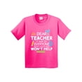 thumbnail image 1 of Inktastic Dear Teacher I Talk to Everyone So Moving My Seat Won't Help Youth T-Shirt, 1 of 5