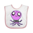 thumbnail image 1 of Inktastic Death Metal Octopus Boys or Girls Baby Bib, 1 of 4
