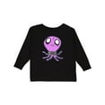 thumbnail image 1 of Inktastic Death Metal Octopus Boys or Girls Long Sleeve Toddler T-Shirt, 1 of 5