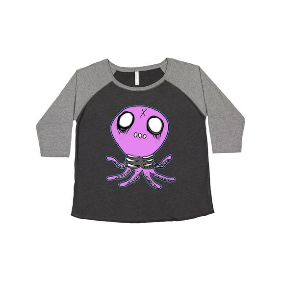 Inktastic Death Metal Octopus Women's Plus Size T-Shirt
