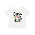 thumbnail image 1 of Inktastic Deck the Halls Christmas Ornament Boys or Girls Baby T-Shirt, 1 of 5