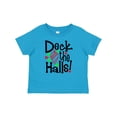 thumbnail image 1 of Inktastic Deck the Halls Christmas Ornament Boys or Girls Baby T-Shirt, 1 of 5