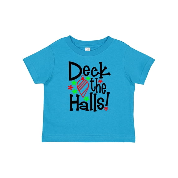 Inktastic Deck the Halls Christmas Ornament Boys or Girls Baby T-Shirt